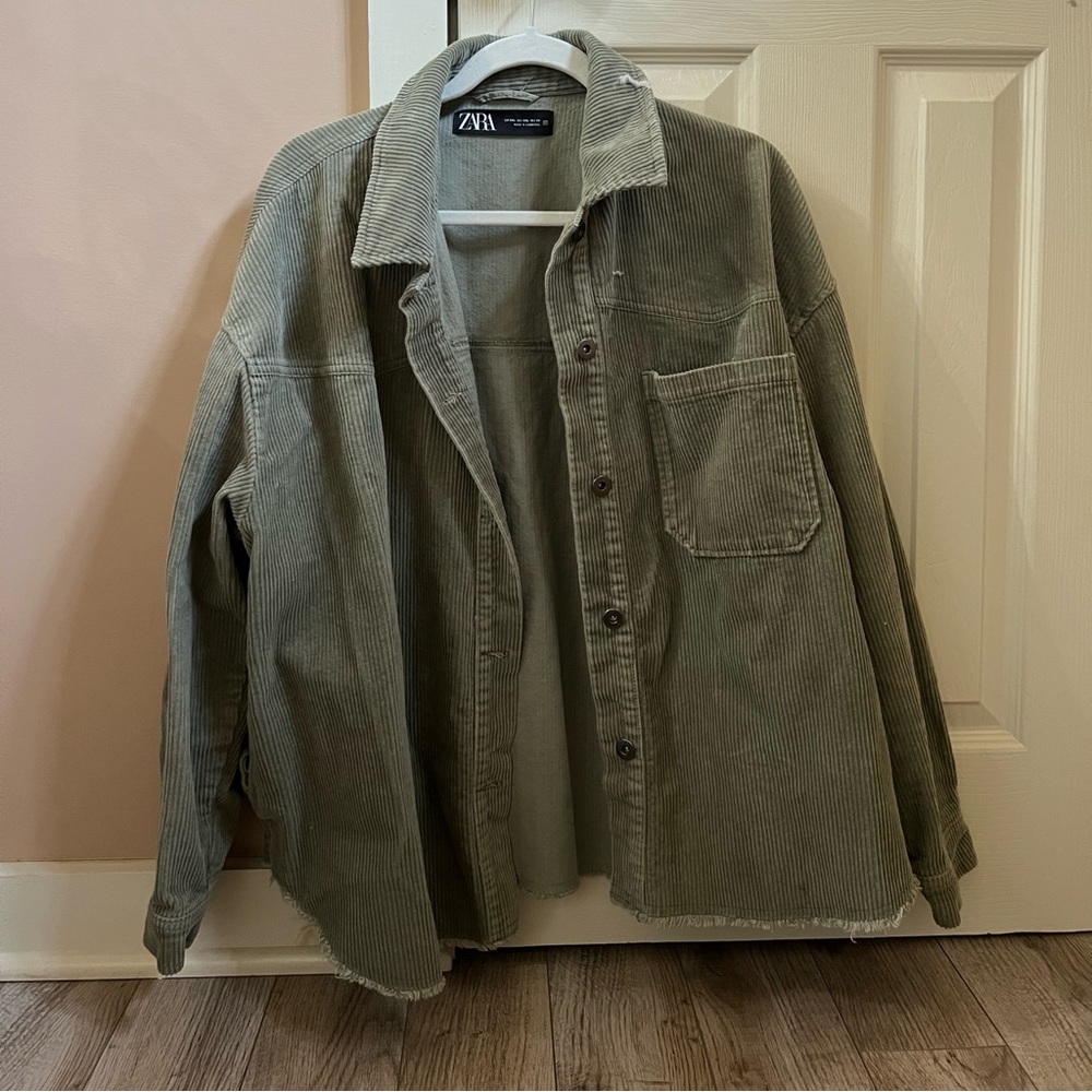 Zara Corded Shacket